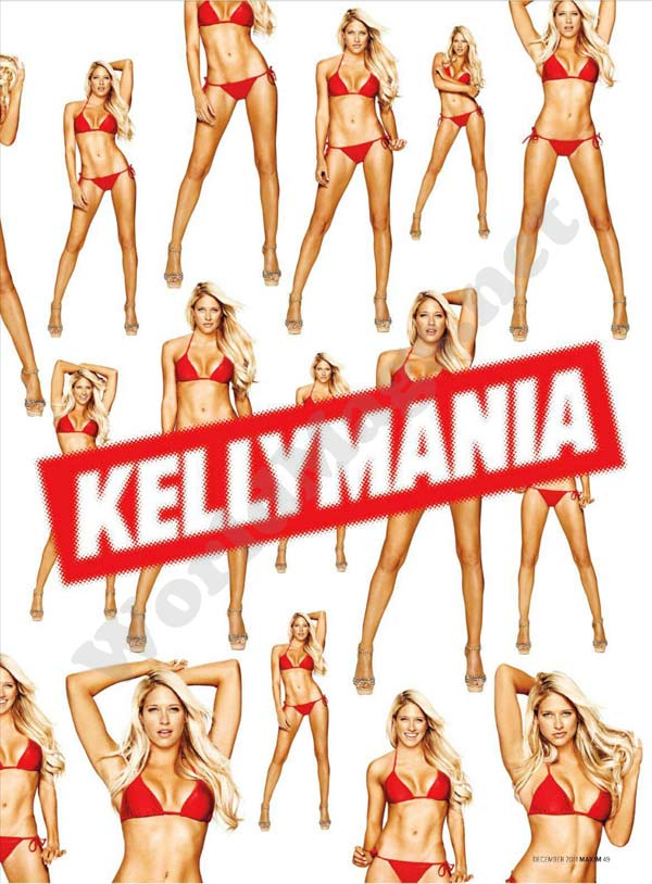Kelly Kelly Maxim Magazine US December 2011 