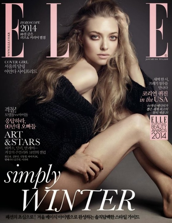 Amanda Seyfried – Elle Korea Cover (January 2014) -01