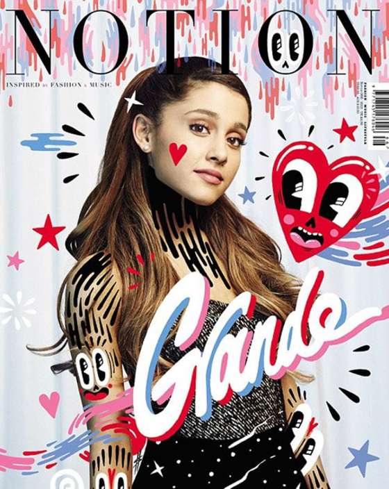 Ariana Grande: Notion Magazine -01