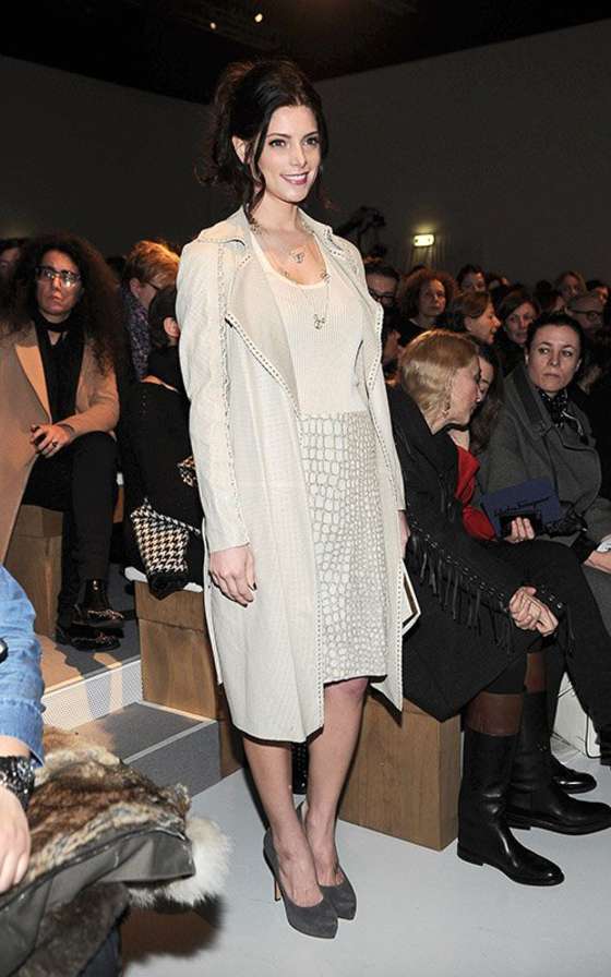Ashley Greene at Salvatore Ferragamo 2013 fashion show -04