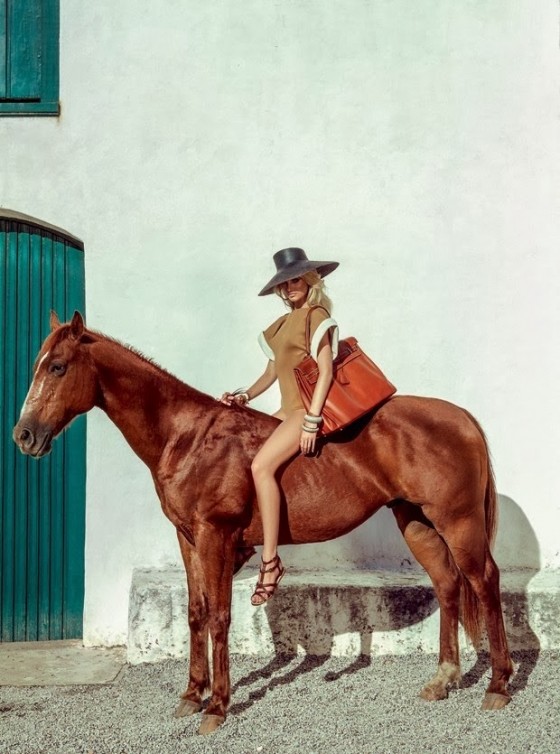 Candice Swanepoel: Vogue Magzine 2014 -02