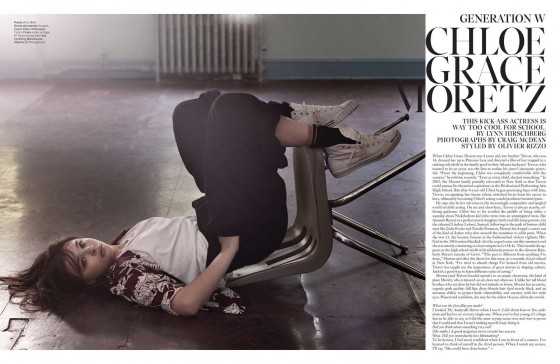 Chloe Moretz – W Magazine (October 2013) -02