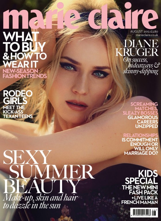 Diane Kruger – Marie Claire (UK August 2013)-01