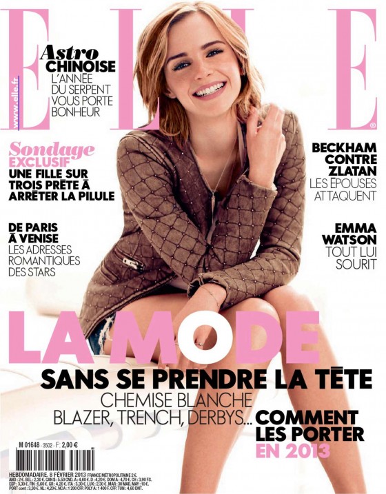 Emma Watson – Elle France 2013-01