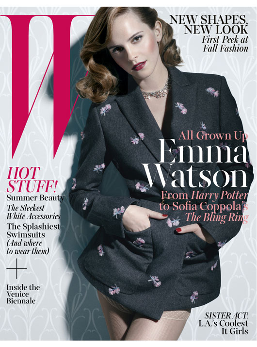 Emma Watson W magazine 2013 -03