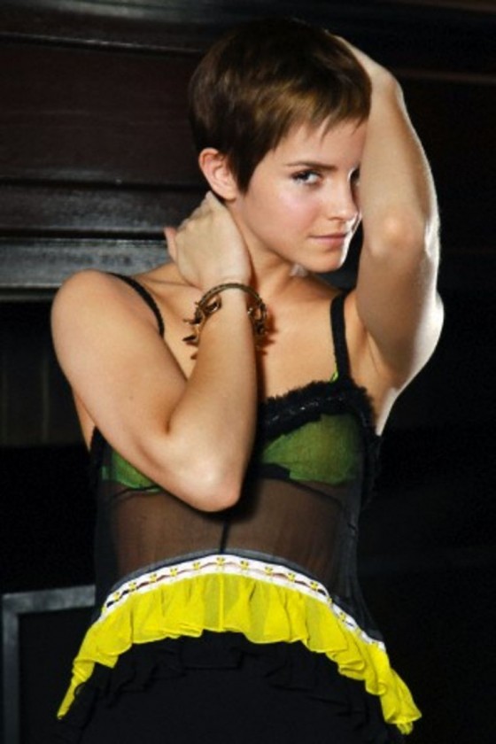 Emma Watson Women Wear Daily Magazine 2010 outtakes