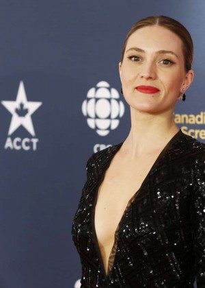 Evelyne Brochu Canadian Screen Awards Gotceleb
