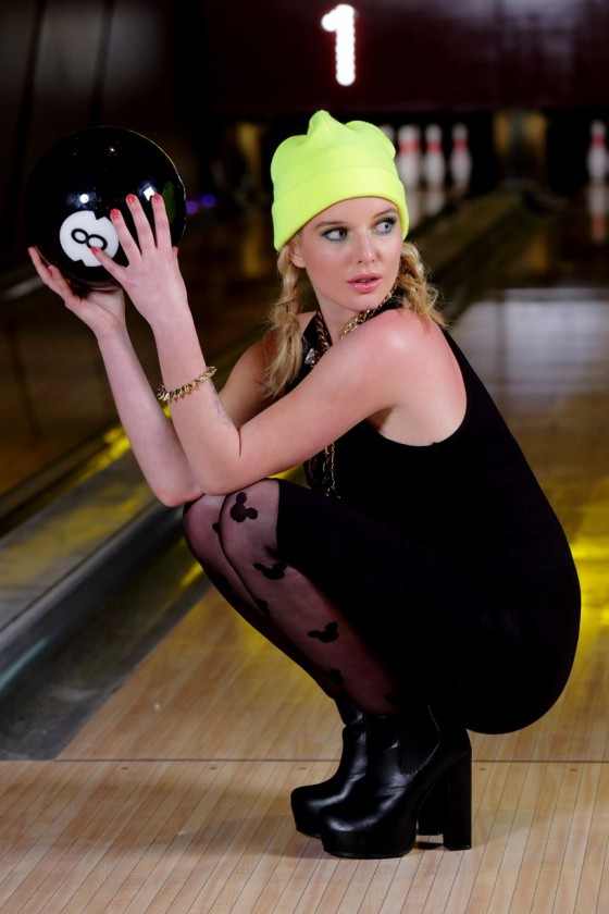 Helen Flanagan – Dog Bowl Bowling Alley Photoshoot – March 2013 -03