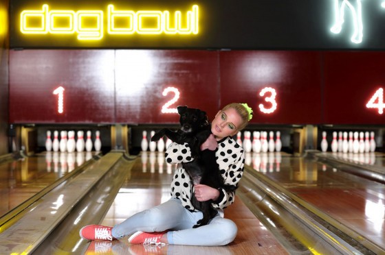 Helen Flanagan – Dog Bowl Bowling Alley Photoshoot – March 2013 -10