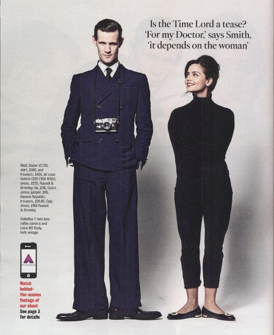 Jenna Louise Coleman in The Times Magazine – March 2013 -04