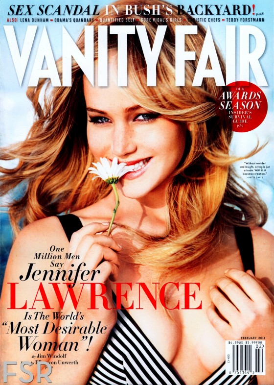 Jennifer Lawrence - Vanity Fair US Magazine (February 2013) issue