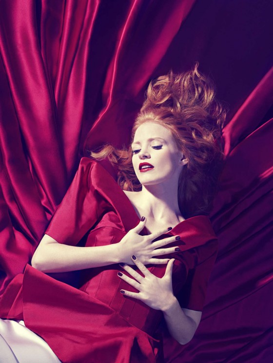 Jessica Chastain – In Style Magazine Photoshoot 2013 -01
