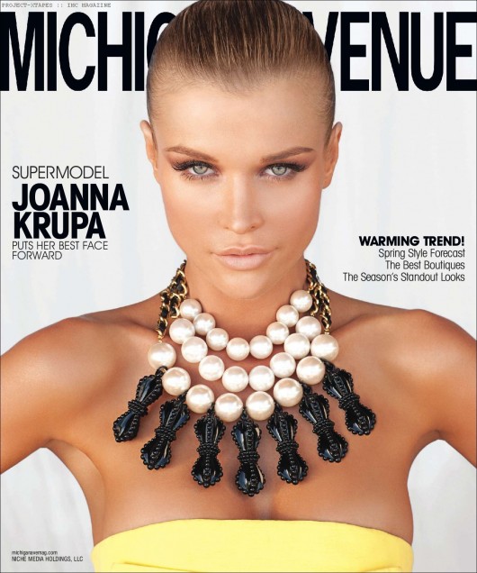 Joanna Krupa in Michigan Avenue Magazine issue March 2010