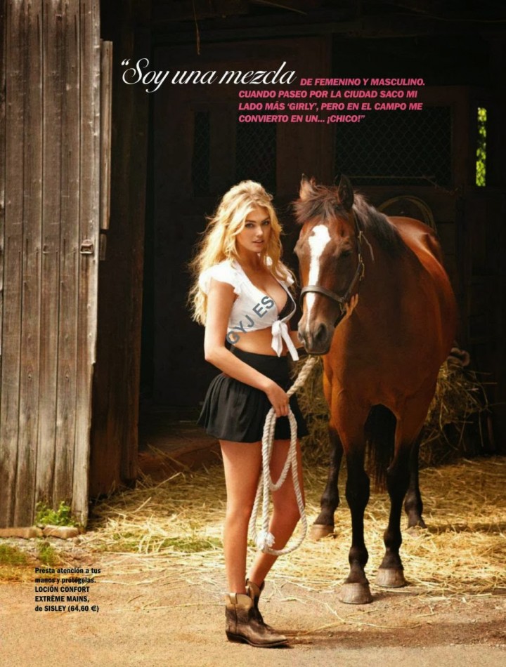 Kate Upton: Cosmopolitan Magazine Spain (February 2014) -02