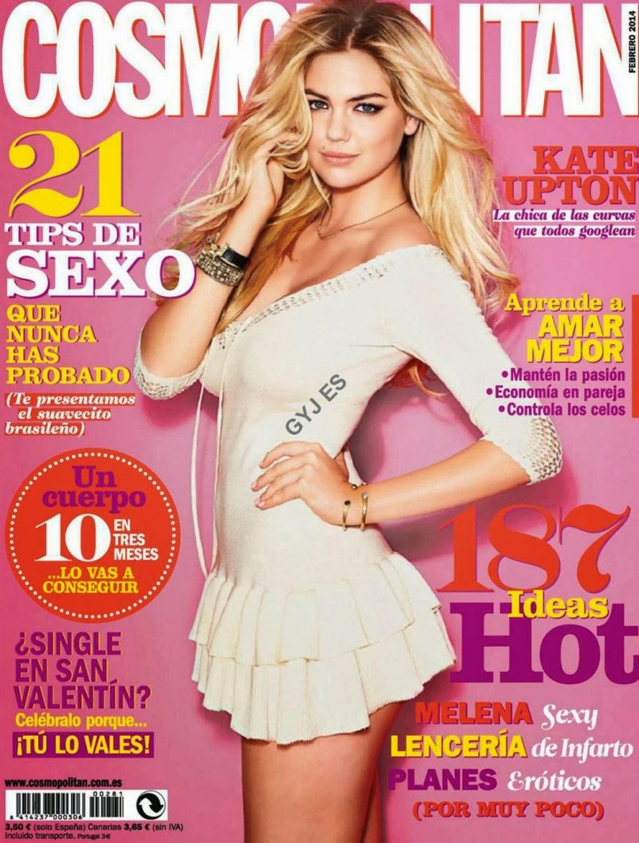 Kate Upton: Cosmopolitan Magazine Spain (February 2014) -03