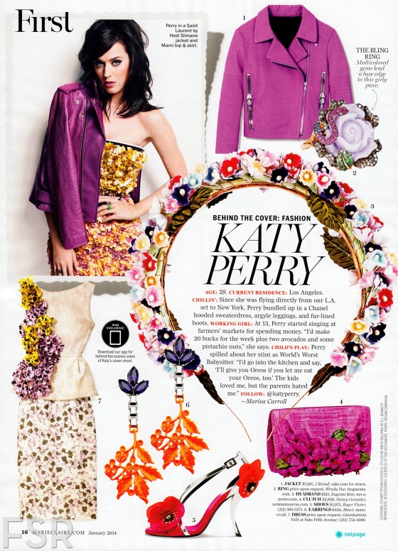 Katy Perry: Marie Claire Magazine -01