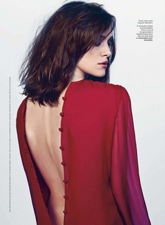 Keira Knightley – Marie Claire Magazine 2013-12