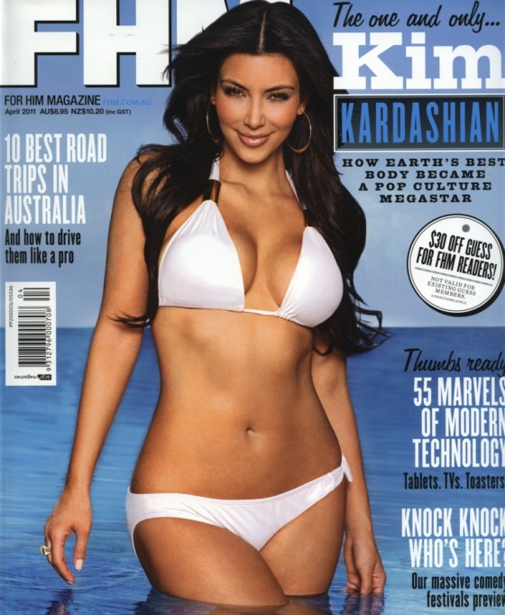 Kim Kardashian FHM Magazine Australia April 2011 