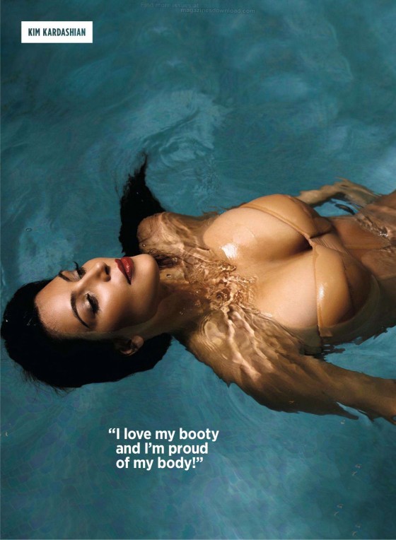 Kim Kardashian – Nuts UK Magazine (September 2012)