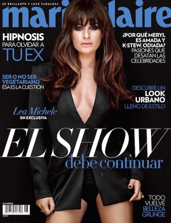 Lea Michele - Marie Claire Cover 2013 -01