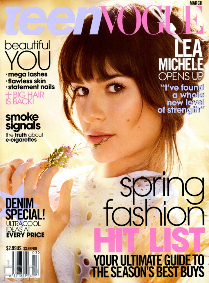 Lea Michele: Teen Vogue Magazine -01