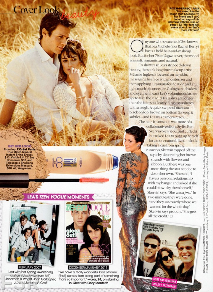 Lea Michele: Teen Vogue Magazine -07