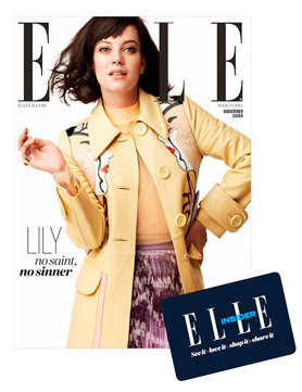 Lily Allen: Elle Magazine (UK March 2014) -04