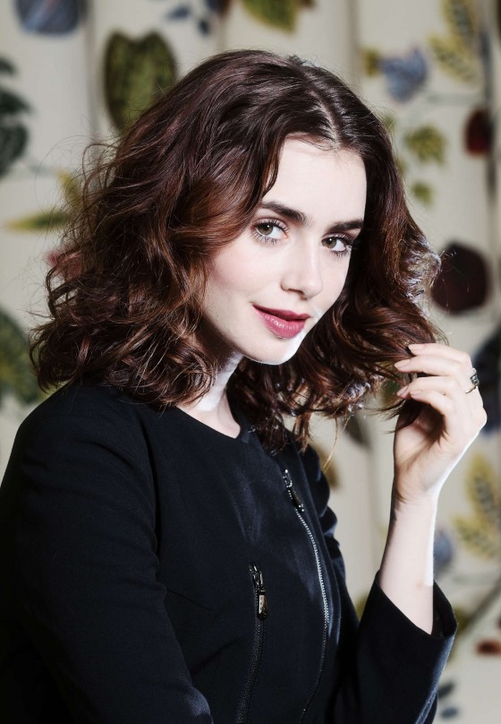 Lily Collins – Ki Price Photoshoot for The Times UK -12