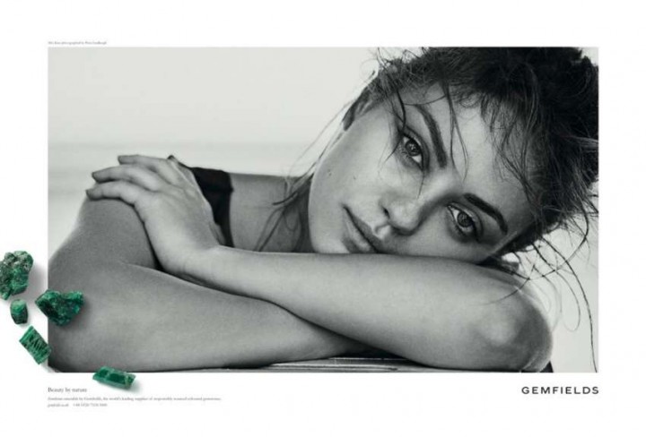 Mila Kunis: Gemfields 2014 Campaign -04