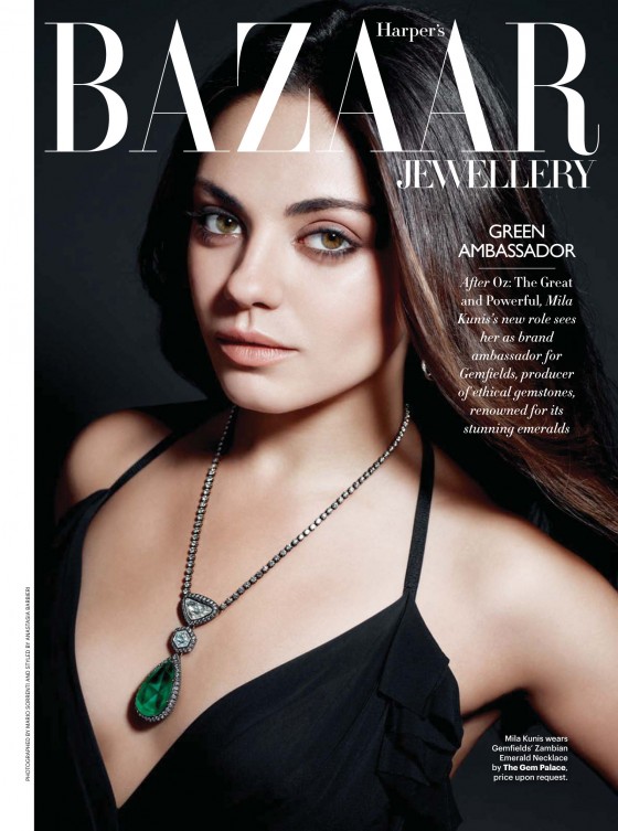 Mila Kunis - Harpers Bazaar Magazine 2013 -05