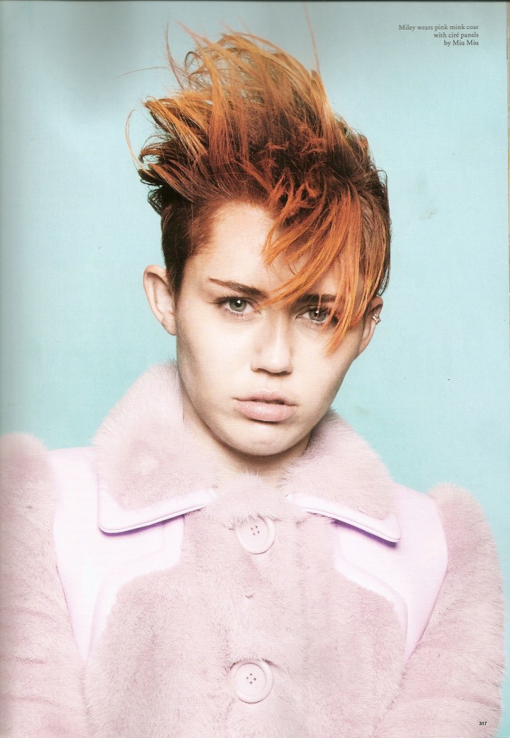 Miley Cyrus: Love Magazine -05