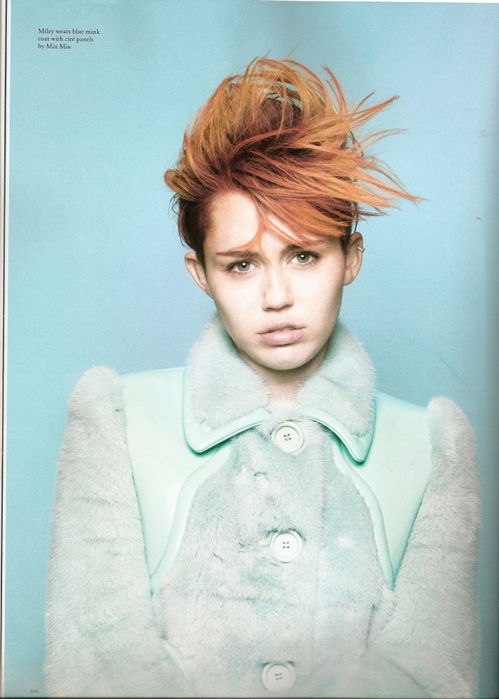 Miley Cyrus: Love Magazine -06