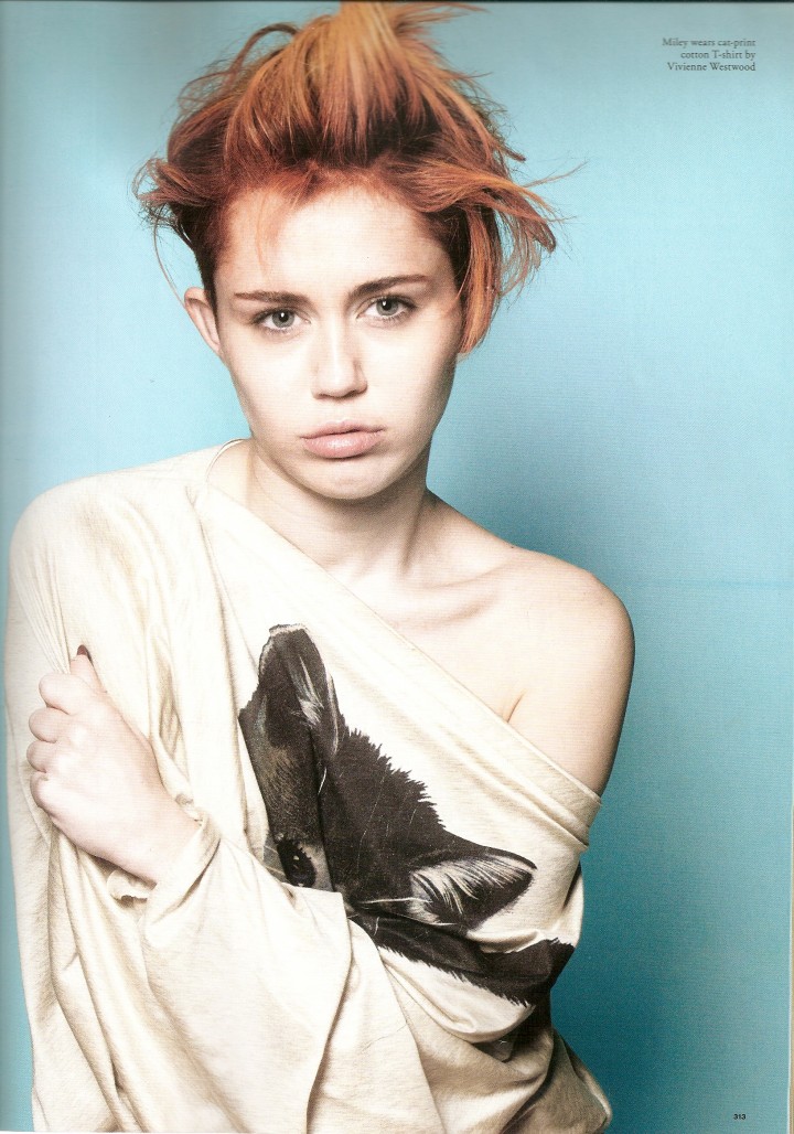 Miley Cyrus: Love Magazine -07