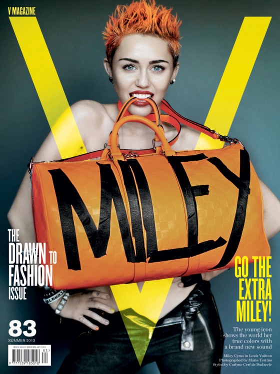 Miley Cyrus – V magazine -01