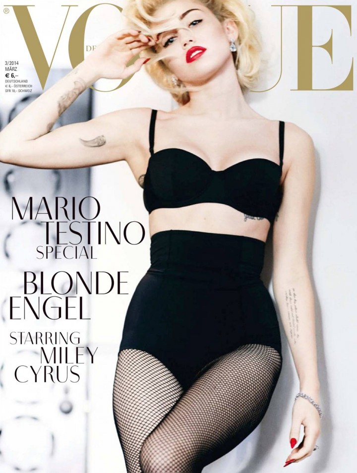 Miley Cyrus: Vogue Germany 2014 -04