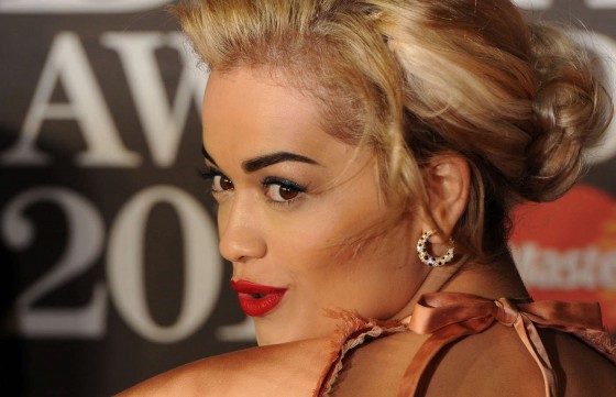 Rita Ora at Brit Awards 2013 -01