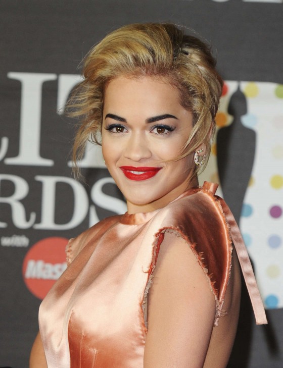 Rita Ora at Brit Awards 2013 -03