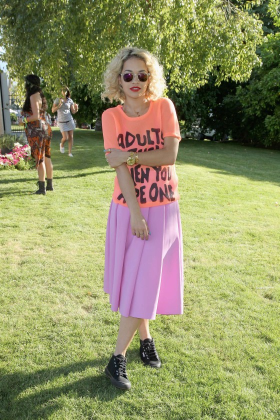 Rita Ora at Lacoste LiVE Pool Party at Coachella -01