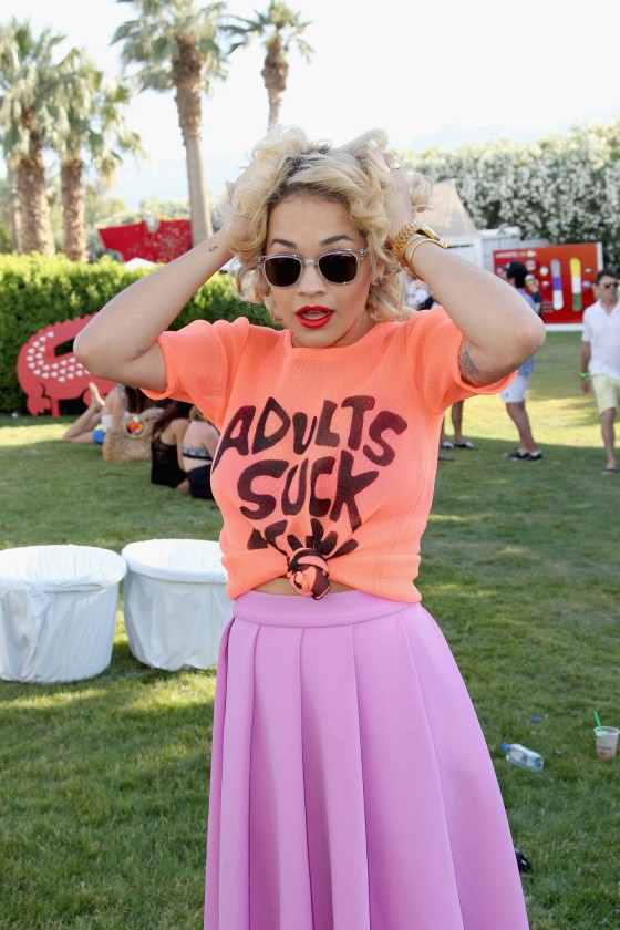 Rita Ora at Lacoste LiVE Pool Party at Coachella -02