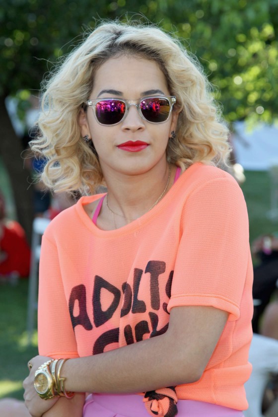 Rita Ora at Lacoste LiVE Pool Party at Coachella -05