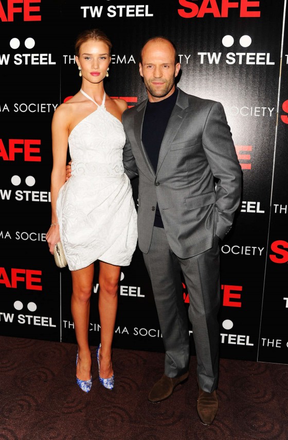 Rosie Huntington-Whiteley at “Safe” premiere in NYC