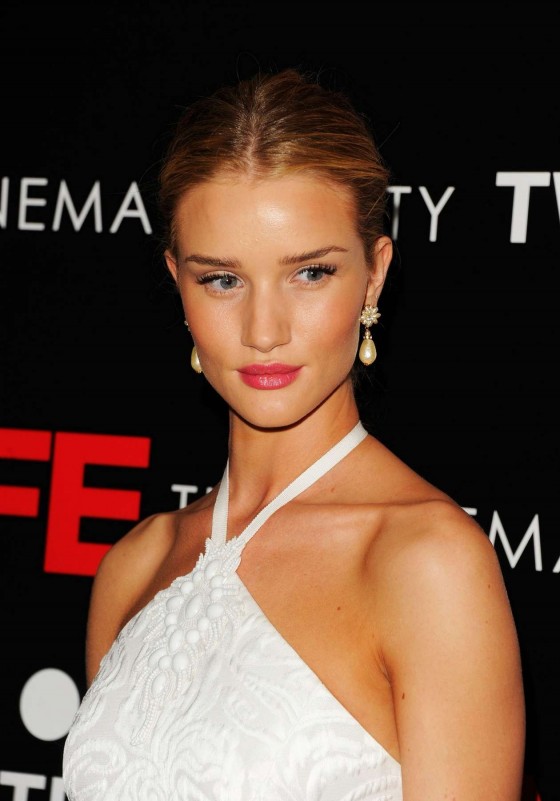 Rosie Huntington-Whiteley at “Safe” premiere in NYC
