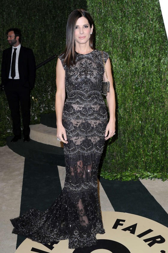 Sandra Bullock – Oscar 2013 – Vanity Fair Party -03