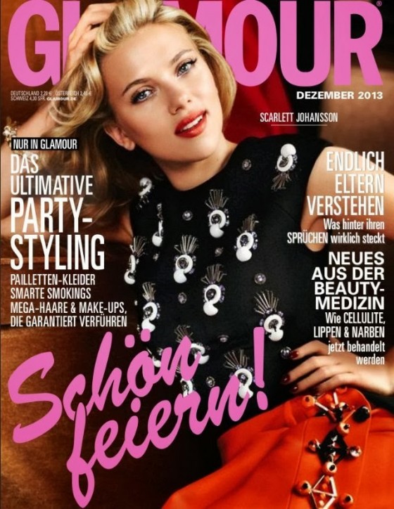 Scarlett Johansson: Glamour Germany Cover -01