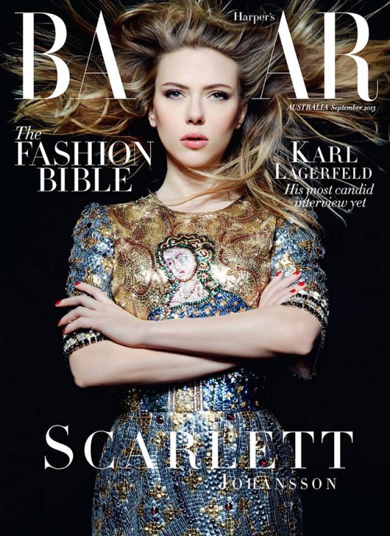 Scarlett Johansson - Harpers Bazaar Australia (September 2013)-02