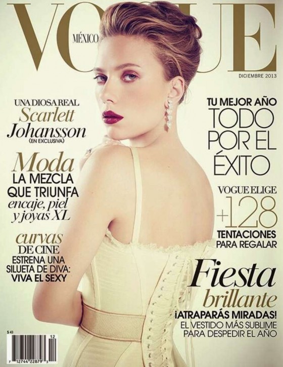 Scarlett Johansson: Vogue Mexico Cover 2013 -01