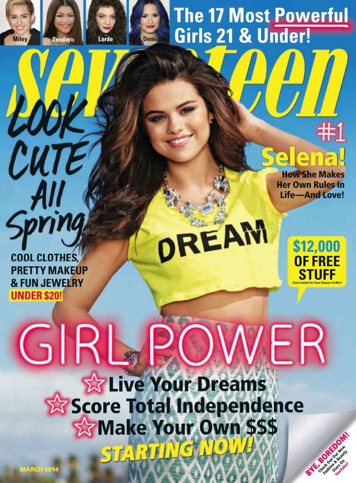 Selena Gomez Photos: Seventeen Magazine 2014 -01