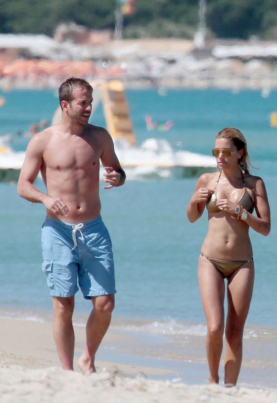 Sylvie Van Der Vaart - Hot Bikini Candids in St Tropez