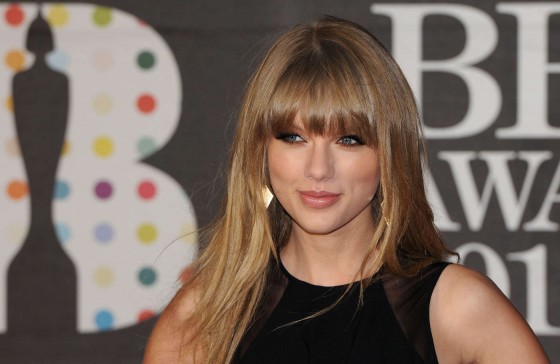 Taylor Swift attends the Brit Awards at 02 Arena in London -03