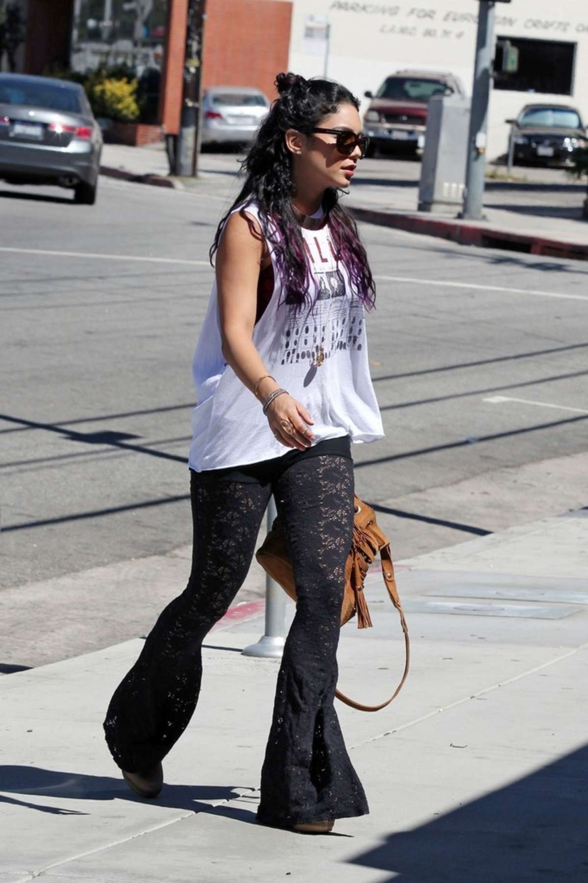 Vanessa Hudgens in a casual style-02 – GotCeleb
